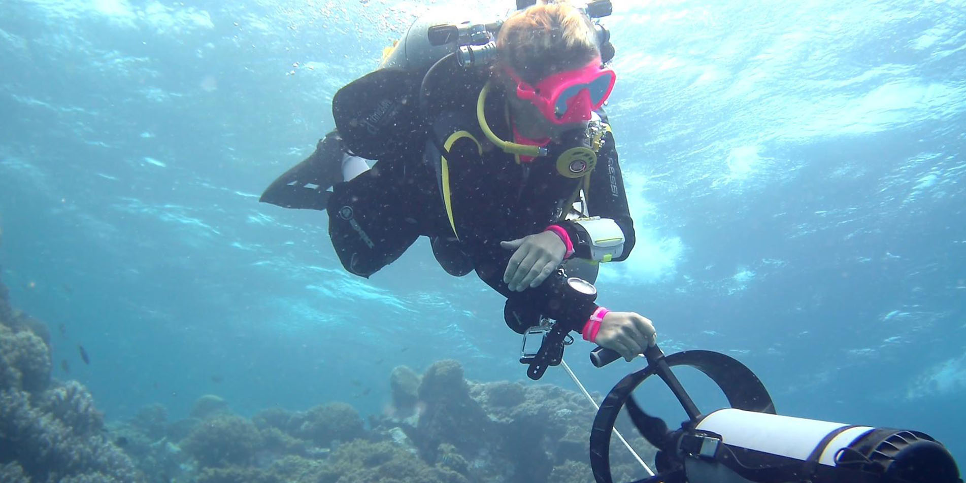 TECH DIVING IN APO ISLAND