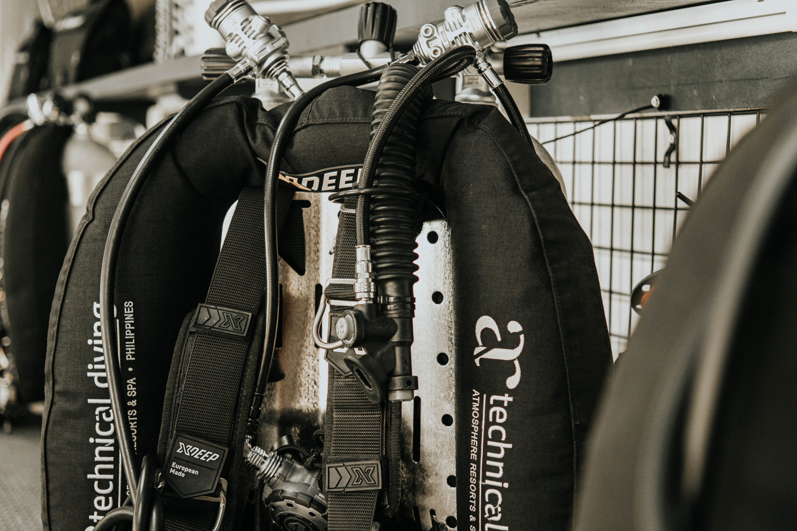 Instructor teaching advanced nitrox in the Philippines