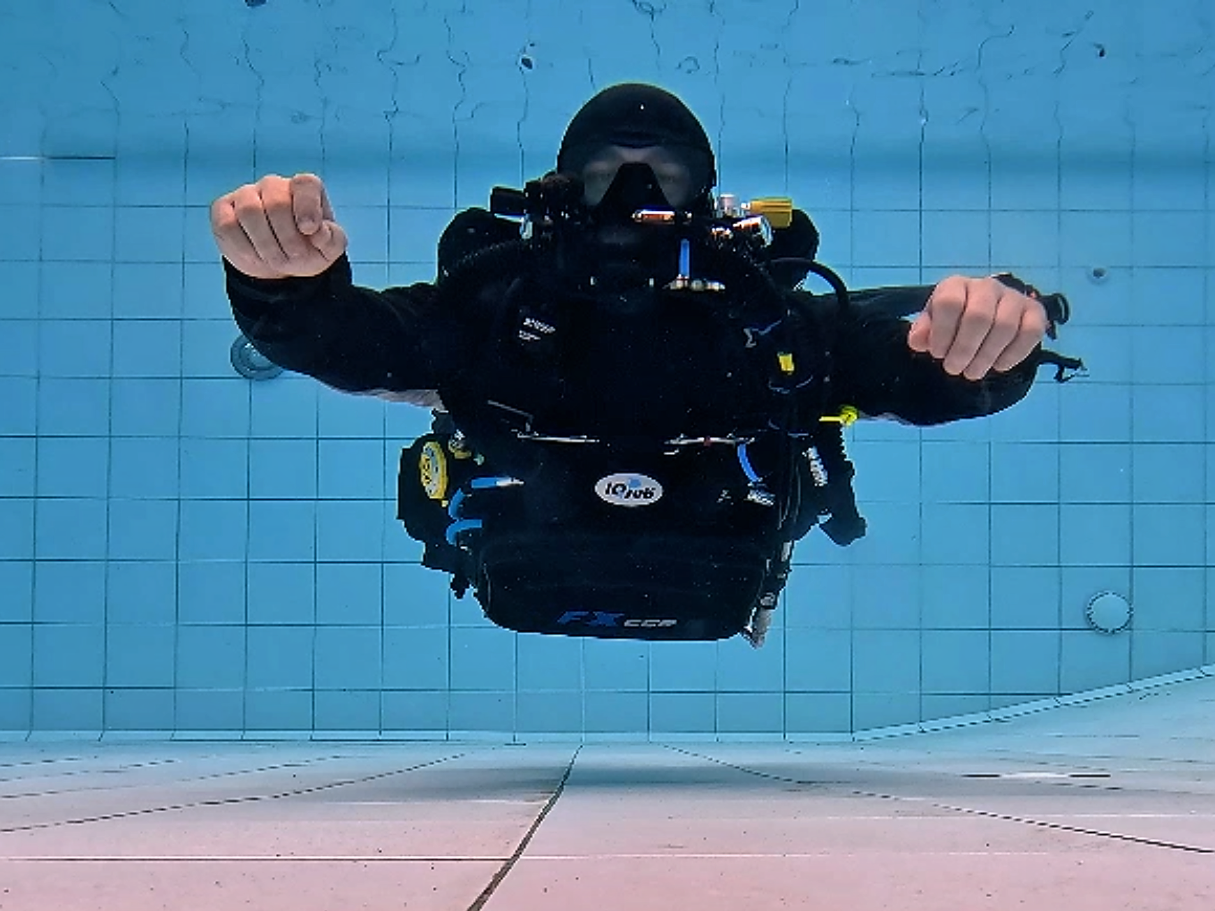 CCR Diver in the Philippines